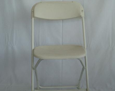 White Samsonite Chair