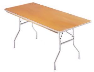 4'x30" Folding Table Seats 4-6 - Banquet Tables