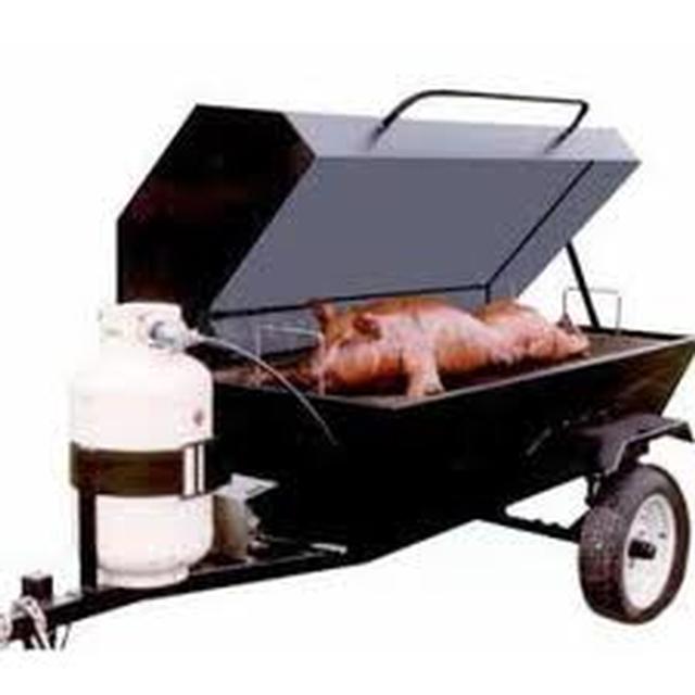 25"x62" Smoker Towable Propane 