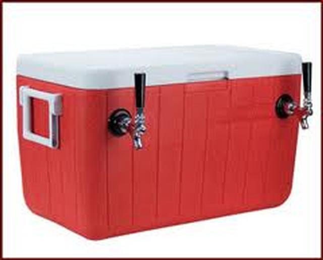 Double Head CO2 Cold Pack, Ice Chest Style Beer Dispenser