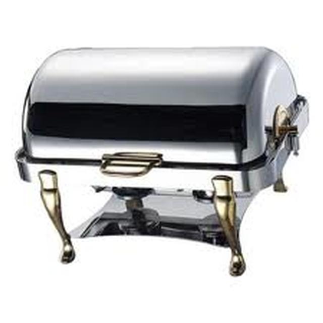 Stainless 8qt Roll Top - Chafing Dishes