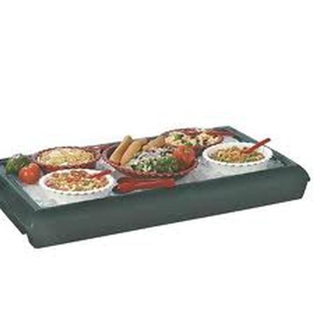 Plastic 2'x4' Table Top - Salad Bar