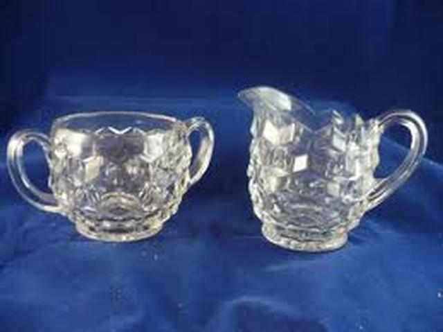 Glass Sugar and Creamer Set - Beverage Service