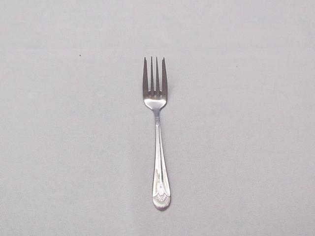 Fan Pattern Salad/Dessert Fork - Flatware