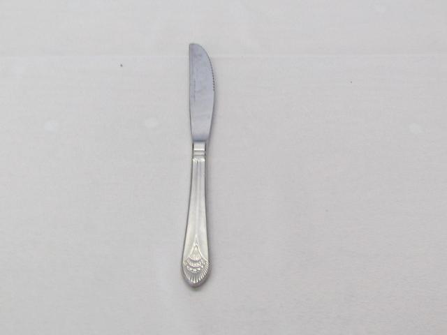 Fan Pattern Dinner Knife - Flatware