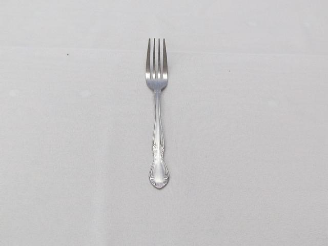 Floral Pattern Dinner Fork - Flatware