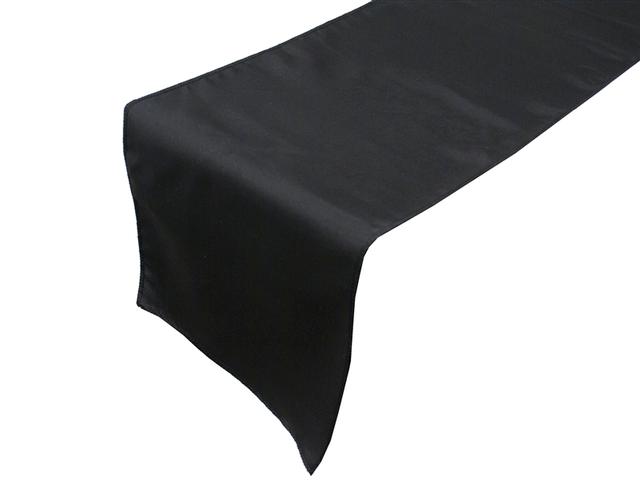 Black - 12" X 108" Table Runner