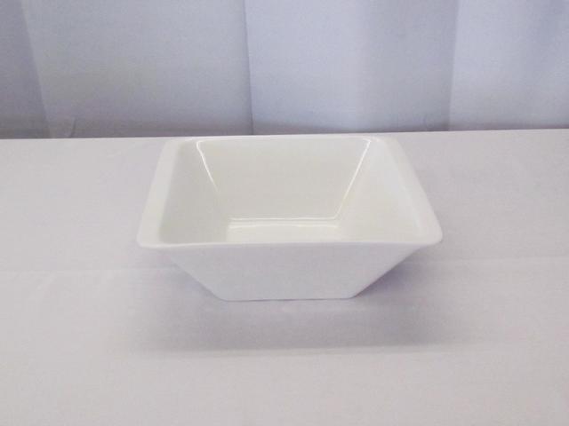 Solid White Square Serving Bowl 12” - China