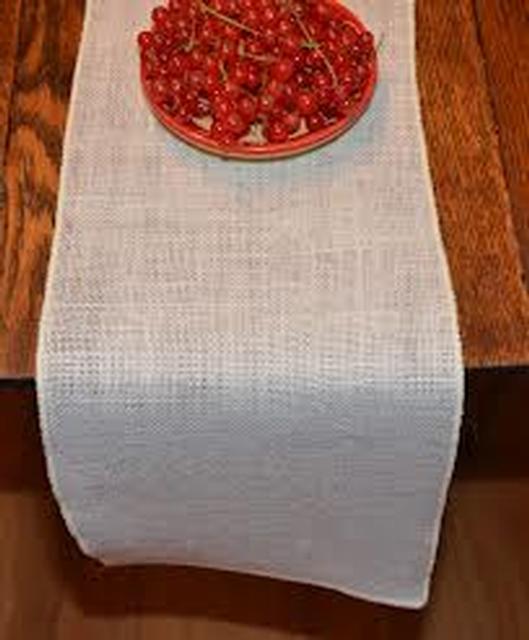 Faux Burlap - 12" X 108" Table Runner