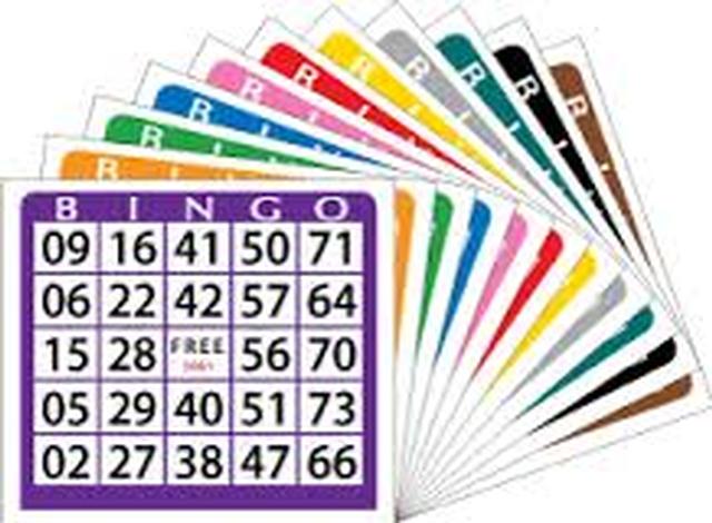 Bingo Cards - Carnival Games