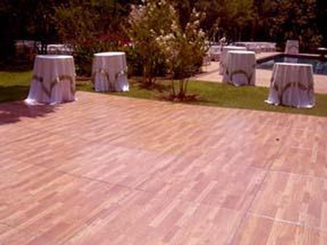 20'x20' - 44 Couple - Provincial Oak Dance Floor