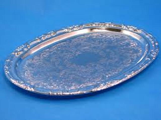 Silver Oval, Asst Sizes - Trays and Serving Pieces