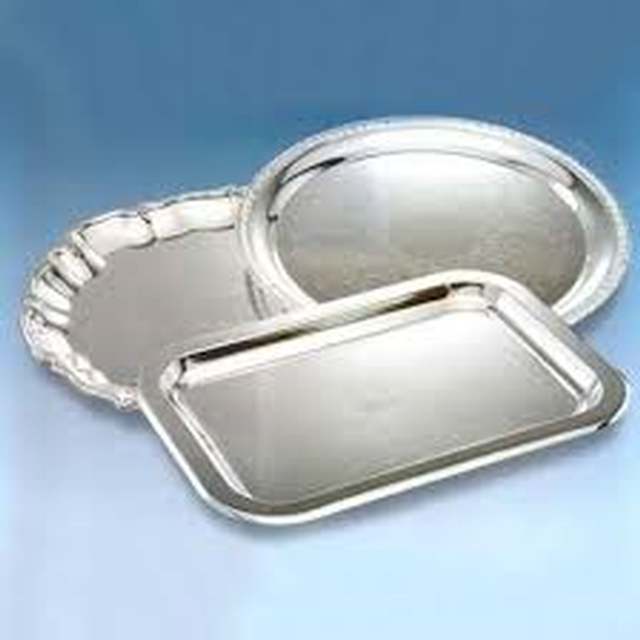 Stainless Asst Sizes  - Trays and Serving Pieces