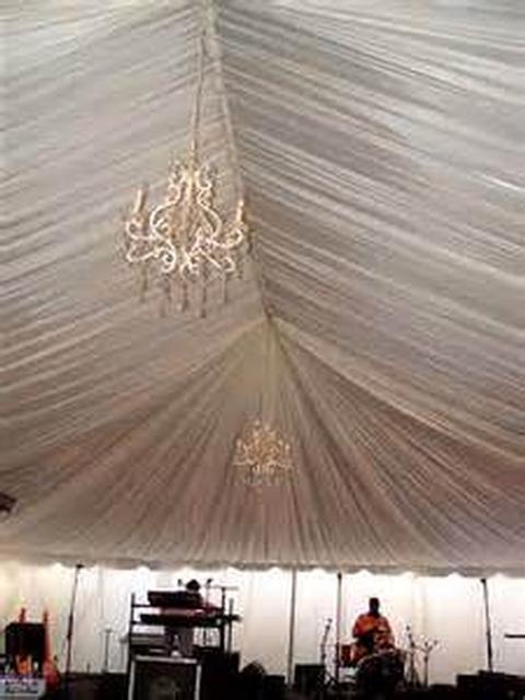 40'x60' Pleated Tent Liner