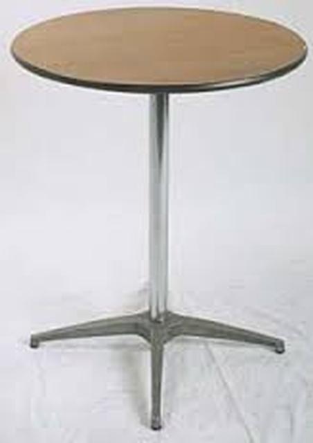 30" Round Table with 42" Legs - Cocktail Tables