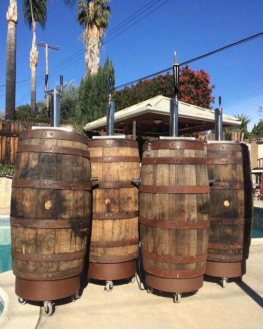 Whiskey Barrel Kegerators