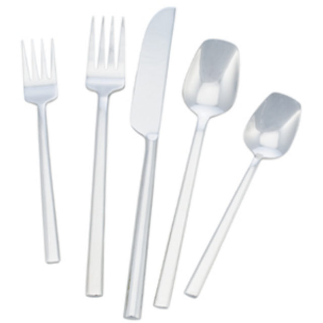 Brushed Nickel Salad Fork