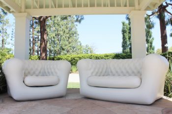 Inflatable White Furniture