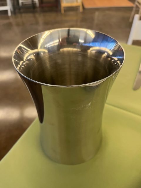 Stainless Champagne Bucket Hourglass