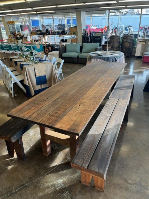 Farm Table 10' Wood