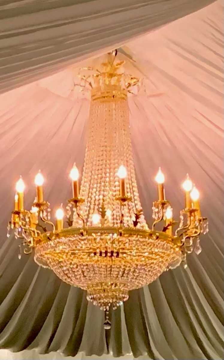 Hanging Chandelier - Tent Lighting