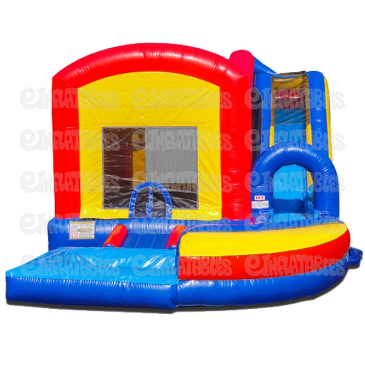 Jump Castle with Slide and Pool